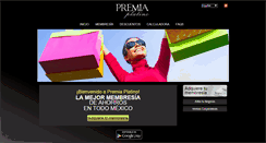 Desktop Screenshot of premiaplatino.com